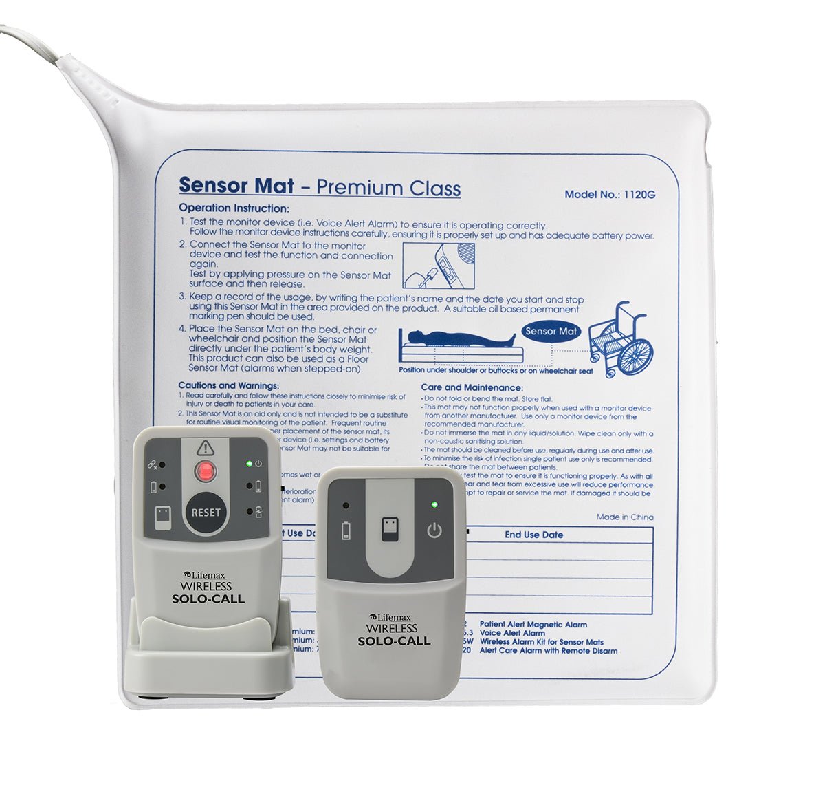 Nutrix Wireless Alert with Chair Mat